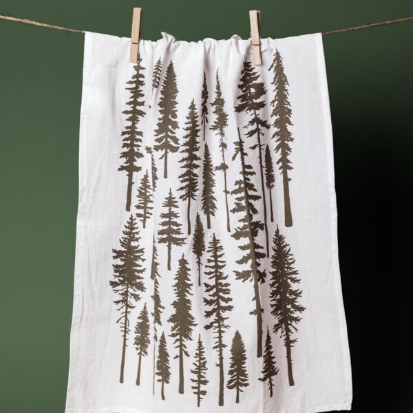 Redwood Christmas Tree Tea Towel