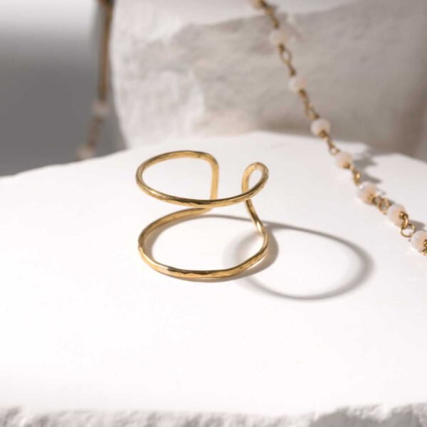 The Chloe Open Gold Ring